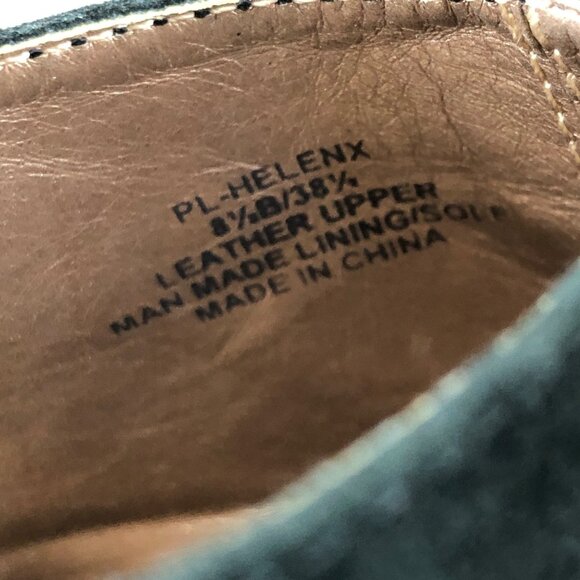 BCBGeneration Wedge Ankle Boots Womens 8.5B Helen Black Suede Zip Booties - Picture 12 of 12